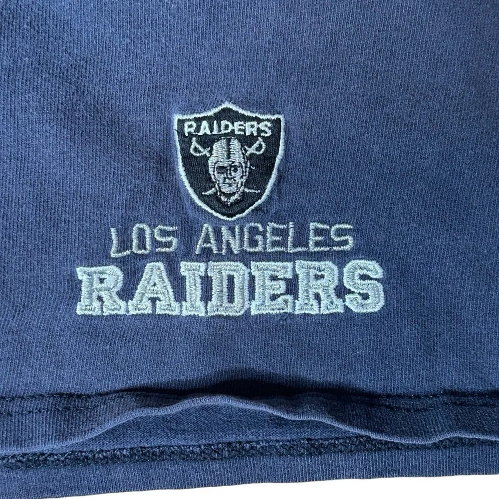 Vintage 80s 90s L.A. Raiders Champion Sweat Shorts